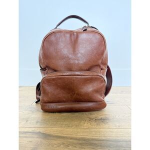 TECOVAS "the Backpack" Leather Travel Bag Discontinued Bourbon Brown pack